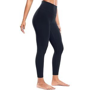 Workout Leggings For Women Yoga Pants 7/8 High Waisted Athletic Tights Silky